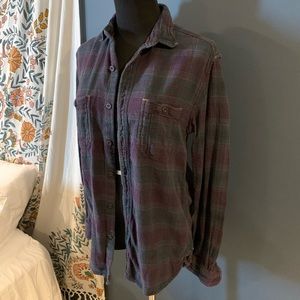 Urban Outfitters Koto plaid shirt size XS